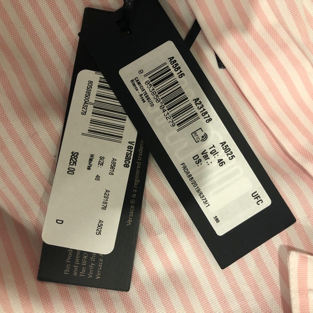 Versace button down blouse - Picture 2 of 5